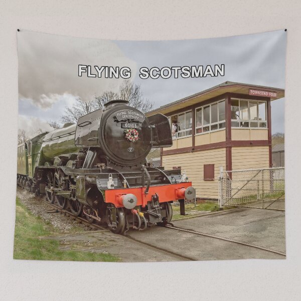 Item preview, Flying Scotsman at the crossing designed and sold by Millysuewood.