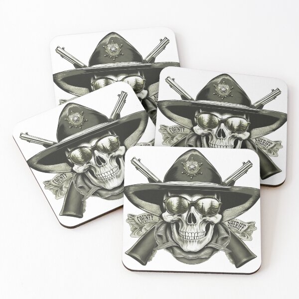 Item preview, county sheriff designed and sold by SkullsToGo.