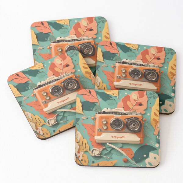 Item preview, Vintage camera ,retro color palettes designed and sold by Piano-pn.