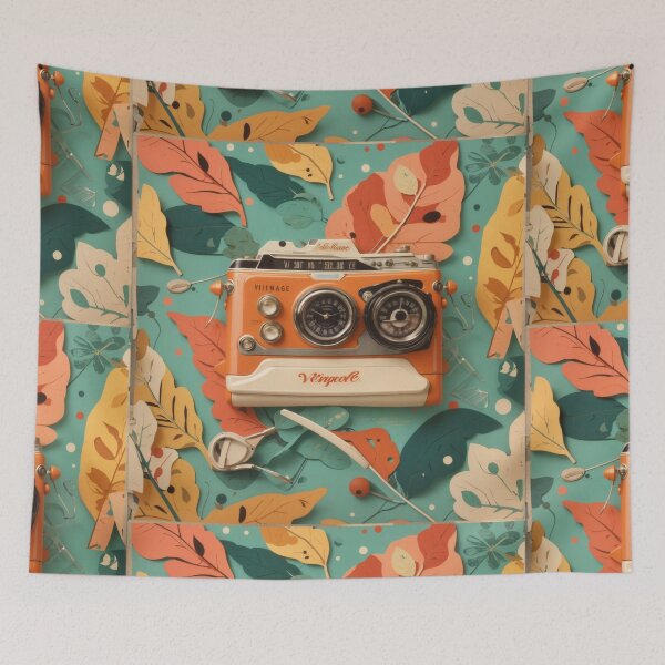 Item preview, Vintage camera ,retro color palettes designed and sold by Piano-pn.
