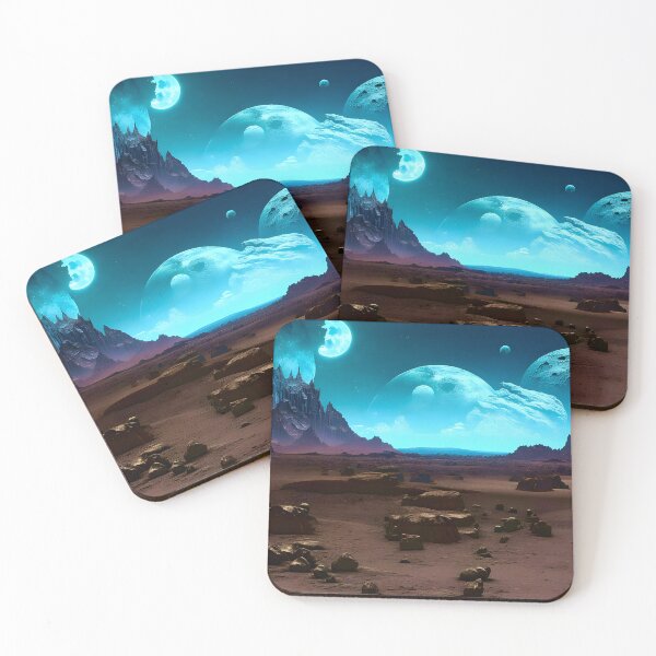 Item preview, Distant Ancient Worlds designed and sold by Ink Art Design.