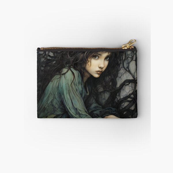 Item preview, Mysterious Vintage Dryad Girl 1 designed and sold by Art by Lilia.