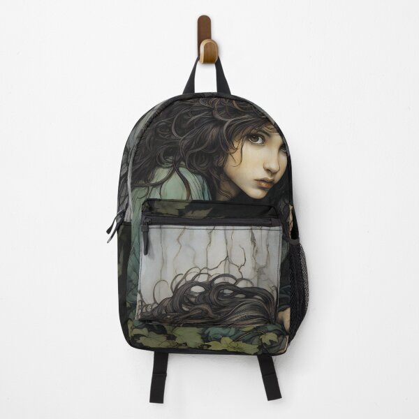 Item preview, Mysterious Vintage Dryad Girl 1 designed and sold by Art by Lilia.