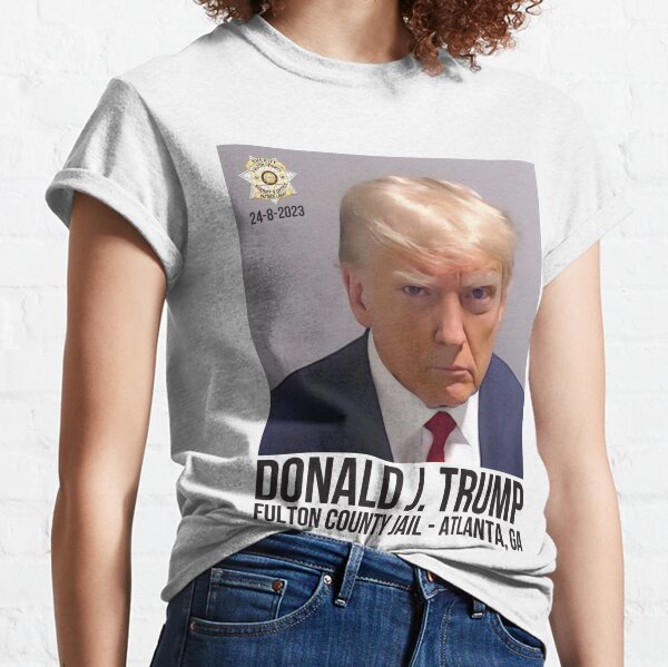 Donald Trump Official Mugshot Fulton County Classic T-Shirt