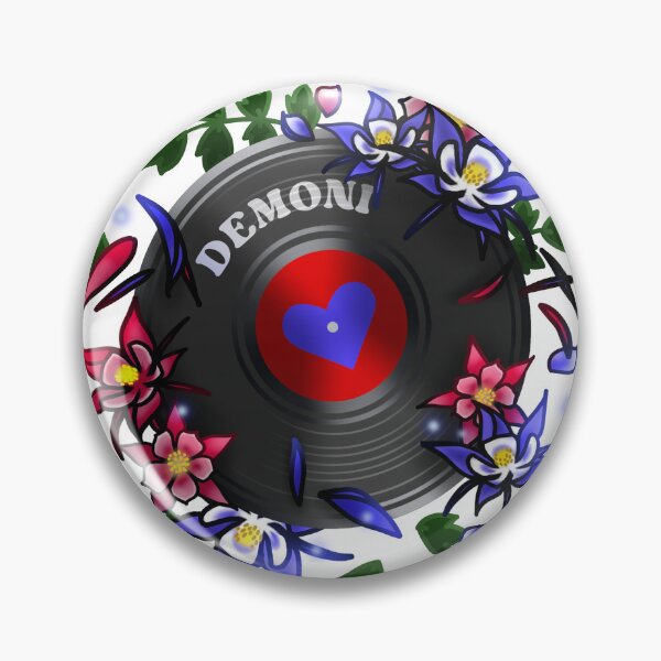 Item preview, Demoni - flowers vinyles series designed and sold by aRoxArts.