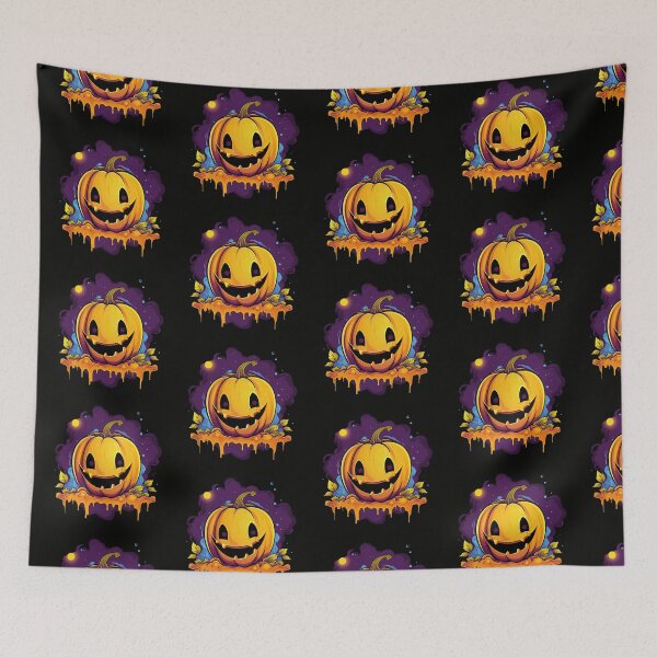 Item preview, Halloween Smiley Emoji  designed and sold by Obsidian Ink by Wilshire.