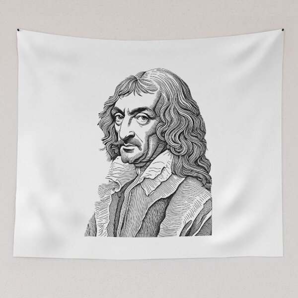 Item preview, Rene Descartes designed and sold by NTGUILTY.