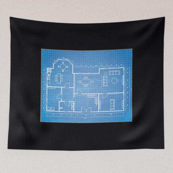 Artikelvorschau, Architektur des BluePrint House entworfen und verkauft von wajinqxxn66.