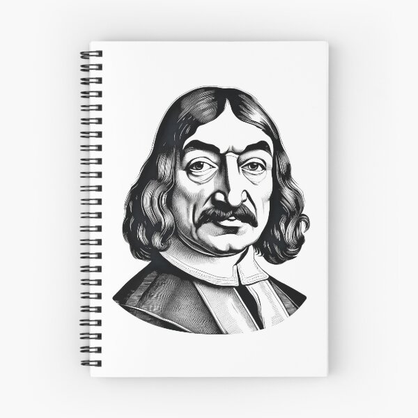 Item preview, Retrato de René Descartes designed and sold by NTGUILTY.
