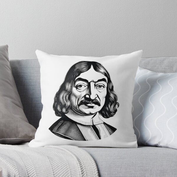 Artikelvorschau, Porträt von René Descartes entworfen und verkauft von NTGUILTY.