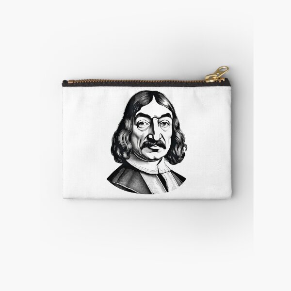 Item preview, Portrait of Rene Descartes designed and sold by NTGUILTY.