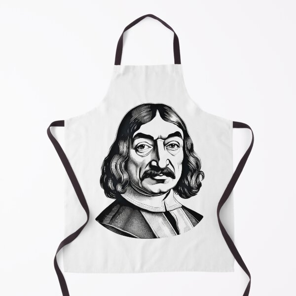 Item preview, Portrait of Rene Descartes designed and sold by NTGUILTY.