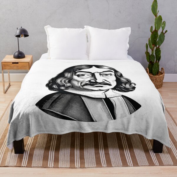 Item preview, Portrait of Rene Descartes designed and sold by NTGUILTY.