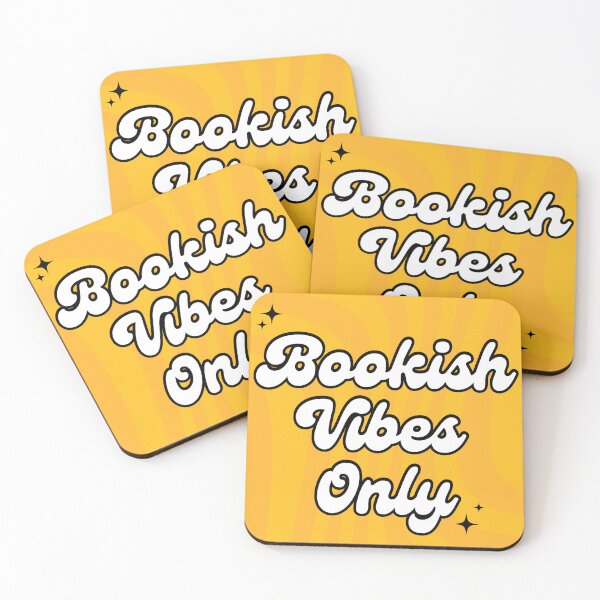 Item preview, Retro Bookish Vibes Only for Book lovers designed and sold by OlivedesignsIN.