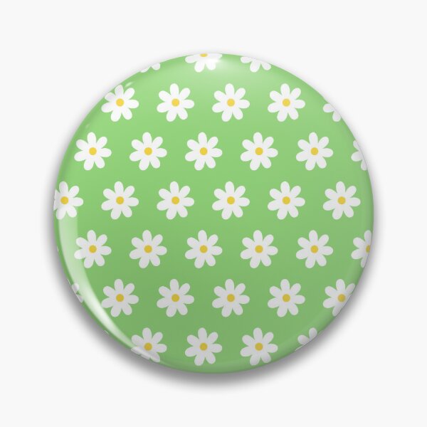 Item preview, Ditsy Daisy in Green designed and sold by HandTypedDesign.
