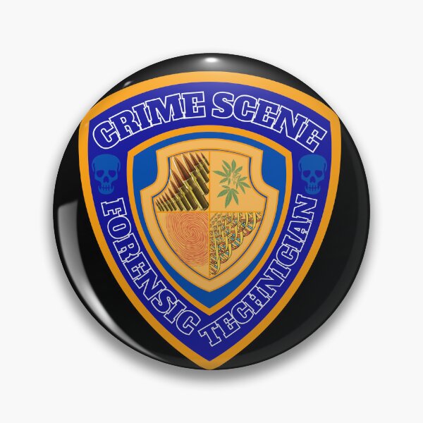 Item preview, Crime Scene Forensic Badge designed and sold by SceneOfTheCrime.