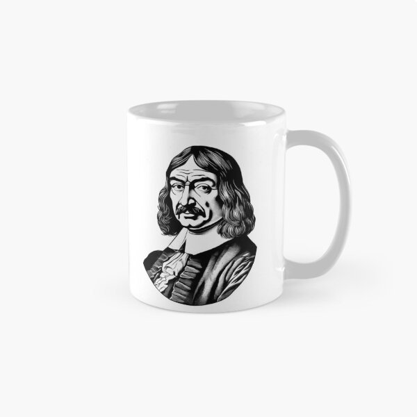 Item preview, Rene Descartes Portrait designed and sold by NTGUILTY.