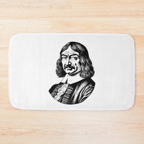 Item preview, Rene Descartes Portrait designed and sold by NTGUILTY.