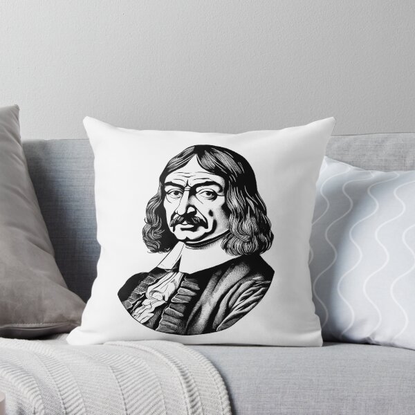 Artikelvorschau, René Descartes-Porträt entworfen und verkauft von NTGUILTY.