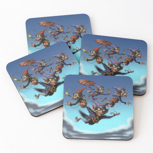 Item preview, Flying Monkeys Having A Wonderful Happy Party Time!  designed and sold by ValerieRSanders.