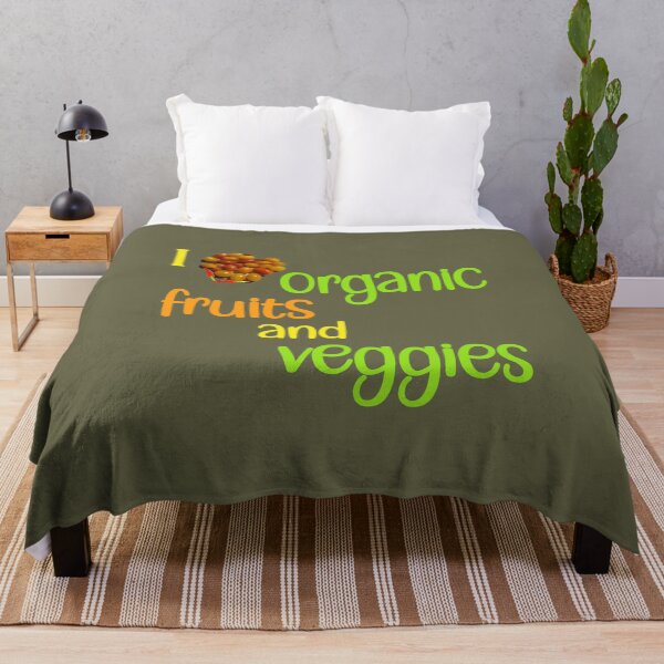 Item preview, I love organic fruits and veggies designed and sold by mariya-ivanova.
