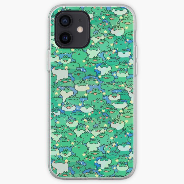 Frog Party iPhone Soft Case