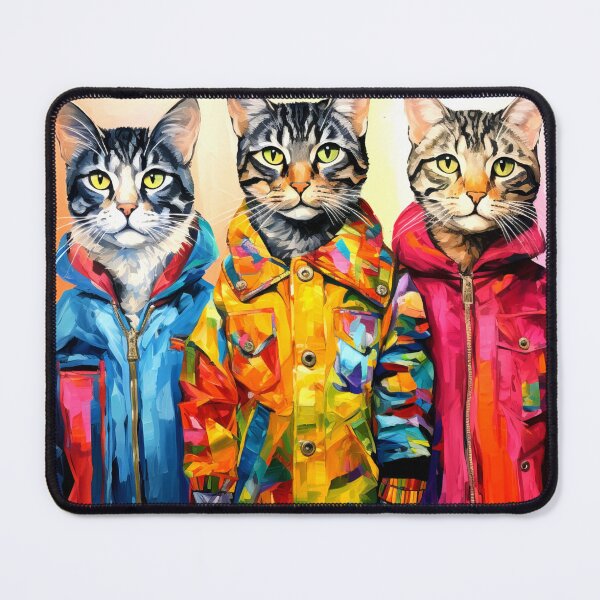 Item preview, Colorful Urban Cats designed and sold by Ivan  Guaderrama.