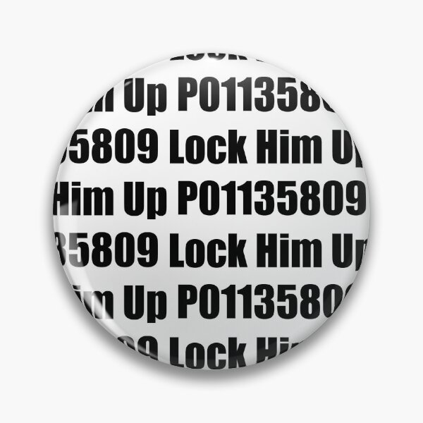 Item preview, Lock Him Up: Donald Trump Prisoner Number designed and sold by TuringDesigns.