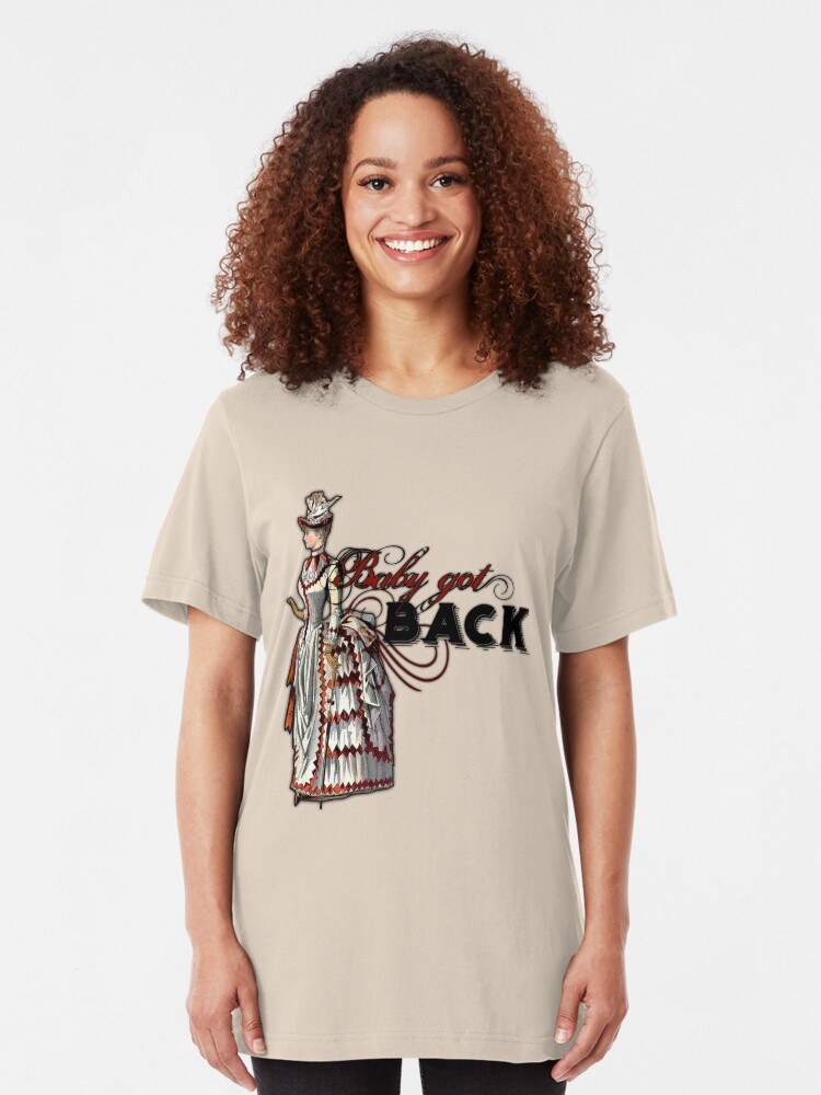 Alternate view of Baby Got Back Slim Fit T-Shirt