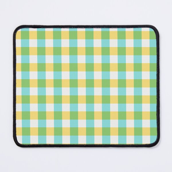 Item preview, Blue and Yellow Checkered Harmony designed and sold by Gabba Delgado.