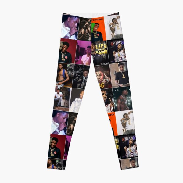NBA YOUNGBOY Leggings by WooBack10