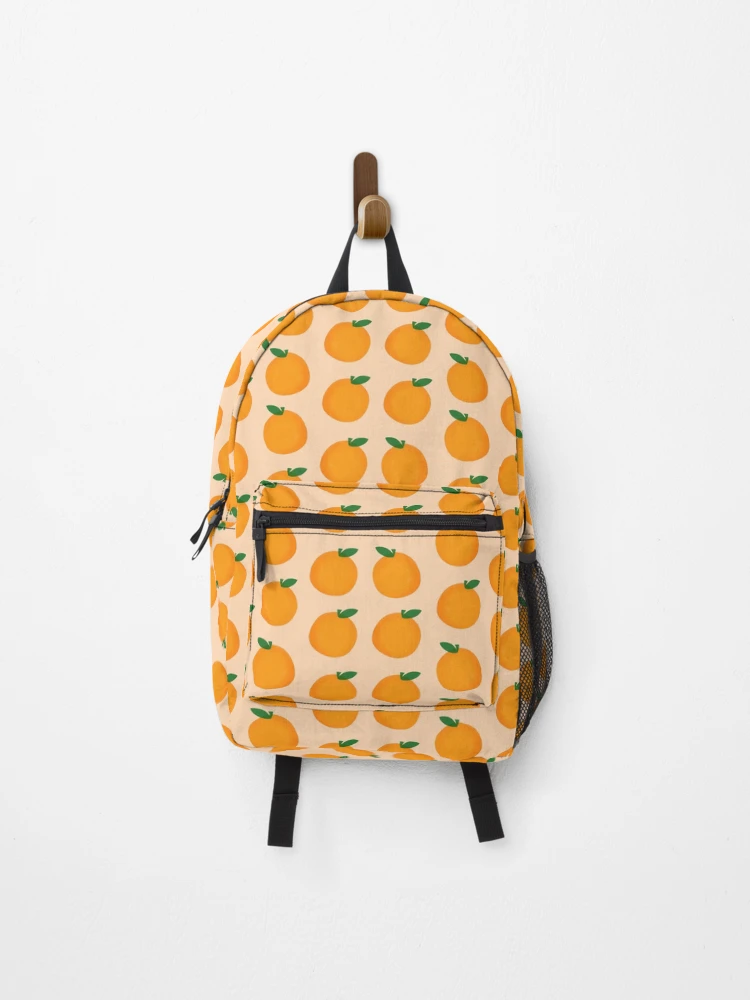 Thumbnail 1 of 3, Backpack, Oranges designed and sold by HandTypedDesign.
