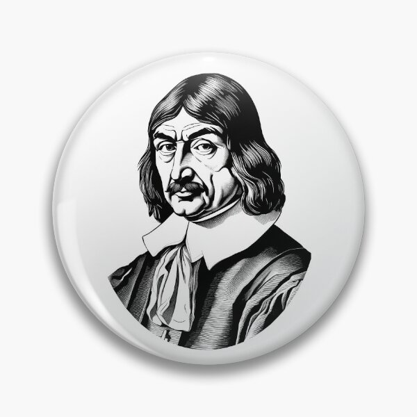 Item preview, Rene Descartes (1596 – 1650) Portrait designed and sold by NTGUILTY.