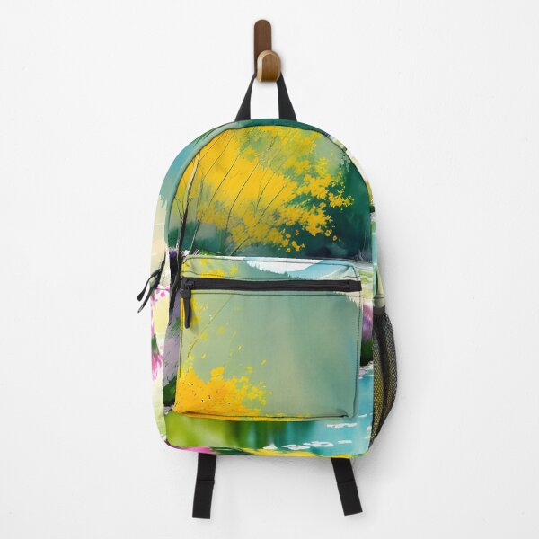 Item preview, Watercolor Mountain Landscape - Impressionism and Chinese painting designed and sold by joejiing.