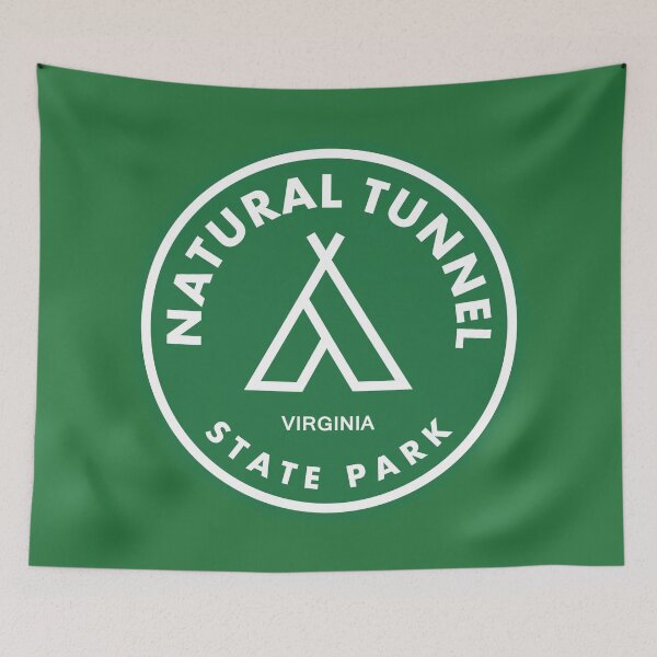 Item preview, Natural Tunnel State Park Virginia Tent designed and sold by bivenart.