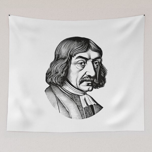 Item preview, René Descartes (31 March 1596 – 11 February 1650) designed and sold by NTGUILTY.