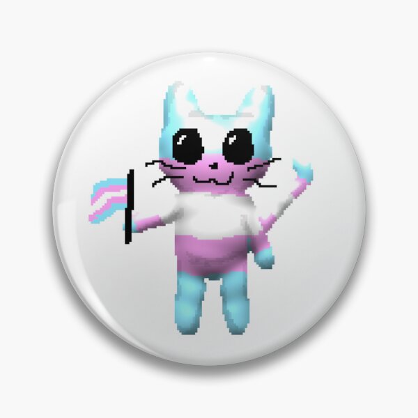 Item preview, trans pride cat designed and sold by moon-mushroom.
