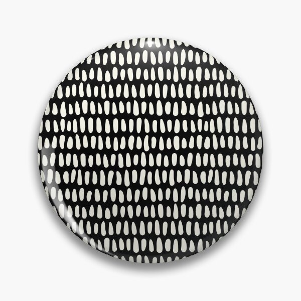 Item preview, Drops Abstract Shape pattern black and Ivory designed and sold by BONBcreative.