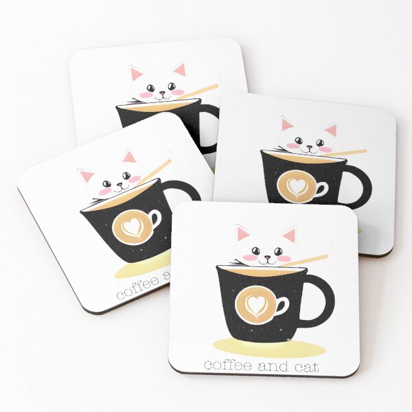Item preview, Coffee Cat designed and sold by GeeklyShirts.