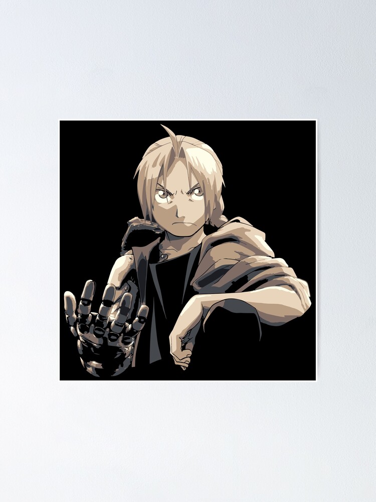 Fullmetal Alchemist Brotherhood Elric Brothers Anime Poster – My