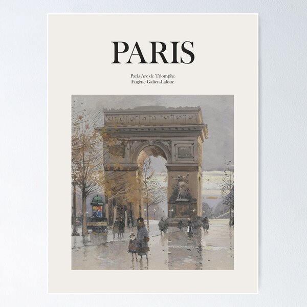 Item preview, Paris, France designed and sold by Vintagrafica.