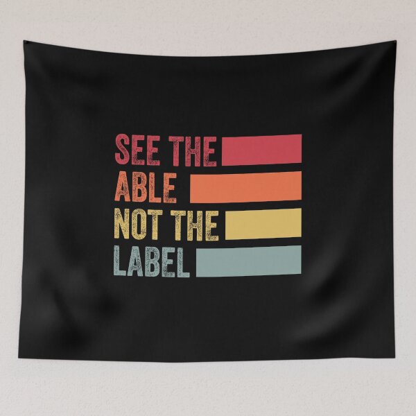 Item preview, See The Able Not The Label - Sped Teacher designed and sold by Amineharoni.