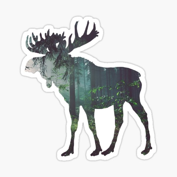 Item preview, Woodland Moose designed and sold by raemay.