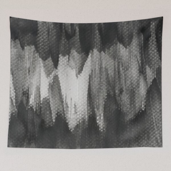 Item preview, Abstract background by hand drawn gray and black color  designed and sold by MTShoppingLine.
