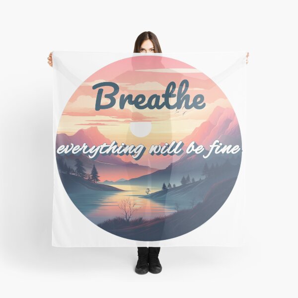 Item preview, Breathe, everything will be fine By Jonathan P. designed and sold by JonathanP514.