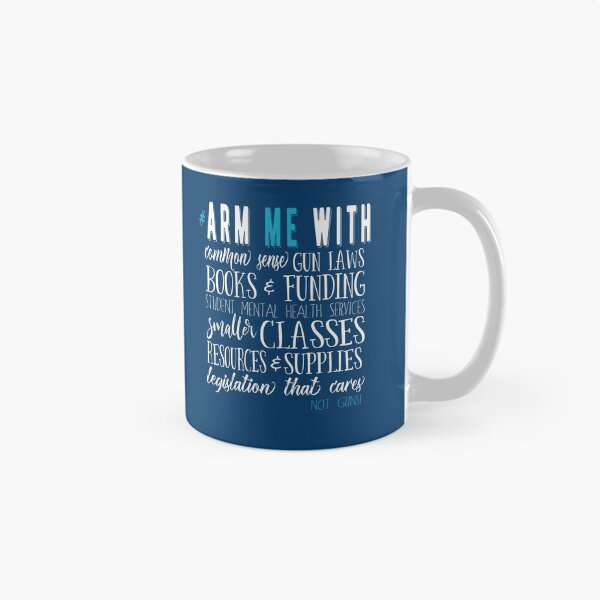 Item preview, Arm Me With (#armmewith) Common Sense Gun Laws - white text designed and sold by WordBubble.