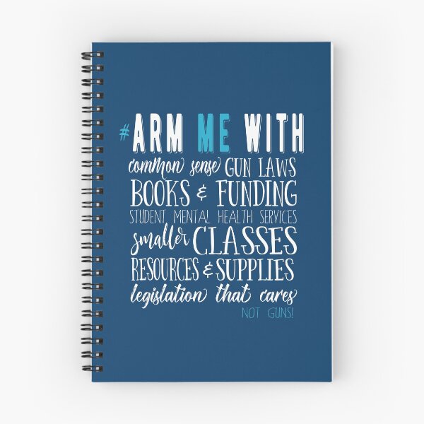 Item preview, Arm Me With (#armmewith) Common Sense Gun Laws - white text designed and sold by WordBubble.