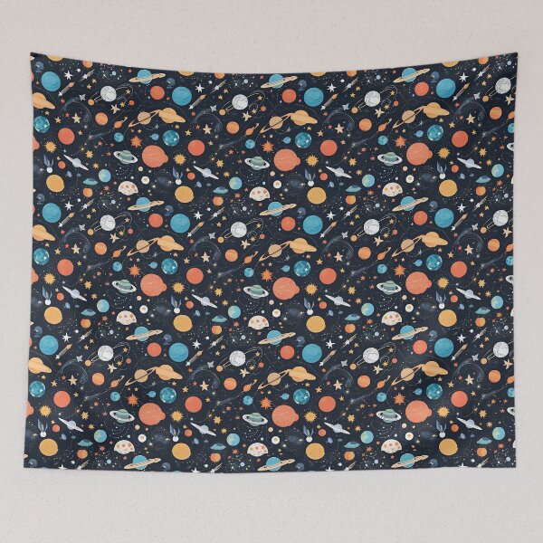 Item preview, universe seamless pattern designed and sold by Ungmaew.