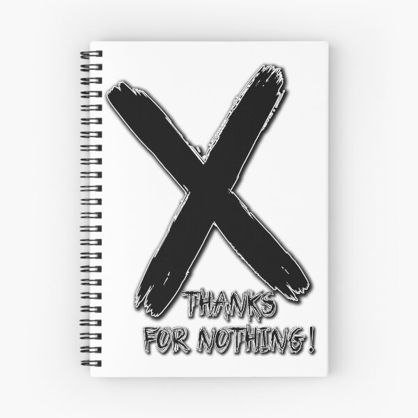 Item preview, X Thanks for nothing designed and sold by ElliOzy.