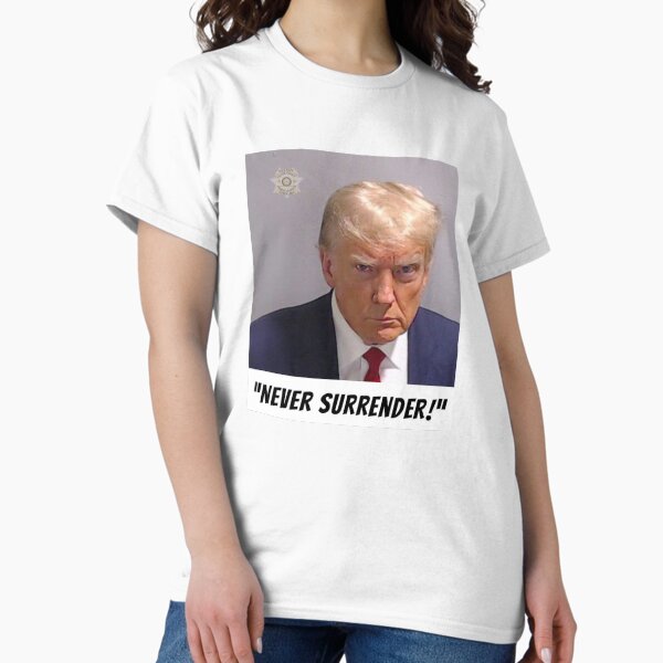 Artikel-Vorschau von "Niemals aufgeben!" DJT, designt und verkauft von GetWokeUp.